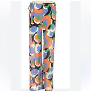 SOLID & STRIPED Multicolor Pants- swim coverup